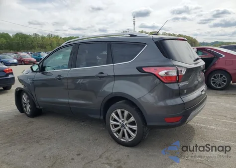 2017 Ford Escape Titanium из США, поврежденный, VIN 1FMCU9JD9HUD38486
